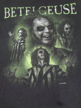 BEETLEGEUSE BEETLEJUICE BEETLEJUICE - BLACK MEDIUM T-SHIRT L900